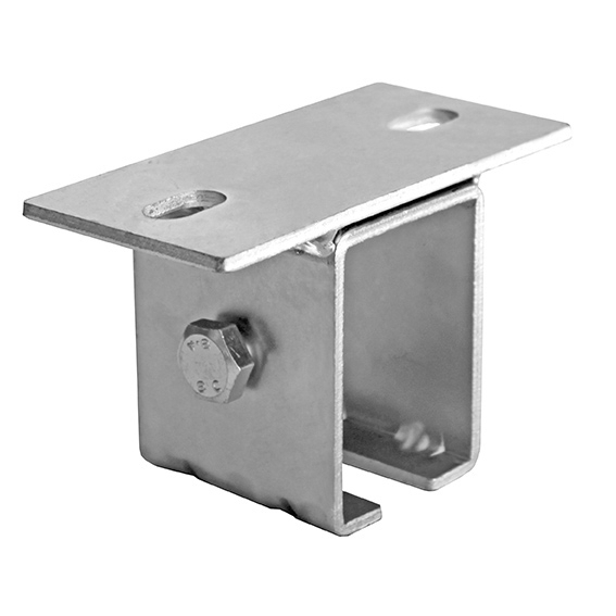 Oberhalter Stahl verzinkt 110 x 70 mm fuer Profil 33 x 34 mm-89-11H47V33X34-A.4