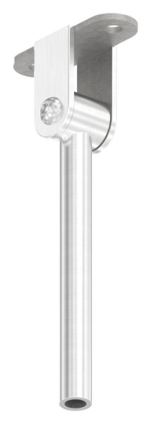 Stift mit Anschlussplatte und Gelenk fuer LED-Handlauf- V2A-88-11LED-NU-02-240.KD