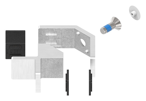 Glasausrichter - fuer Glas- 16-76-17-52 mm - V2A-12-4039.4