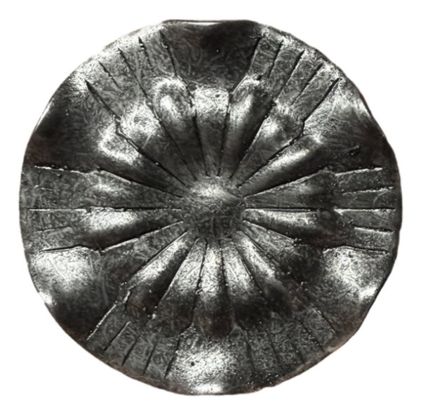 Rosette - Zierteil -  Ø 60x2 mm - Stahl -Roh- S235JR-30-2658.8