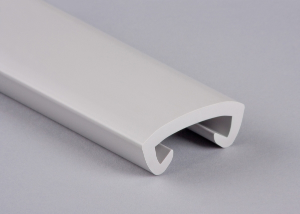 Kunststoffhandlauf fuer 40 x 8mm- telegrau- 25 Meter-88-11C408.003