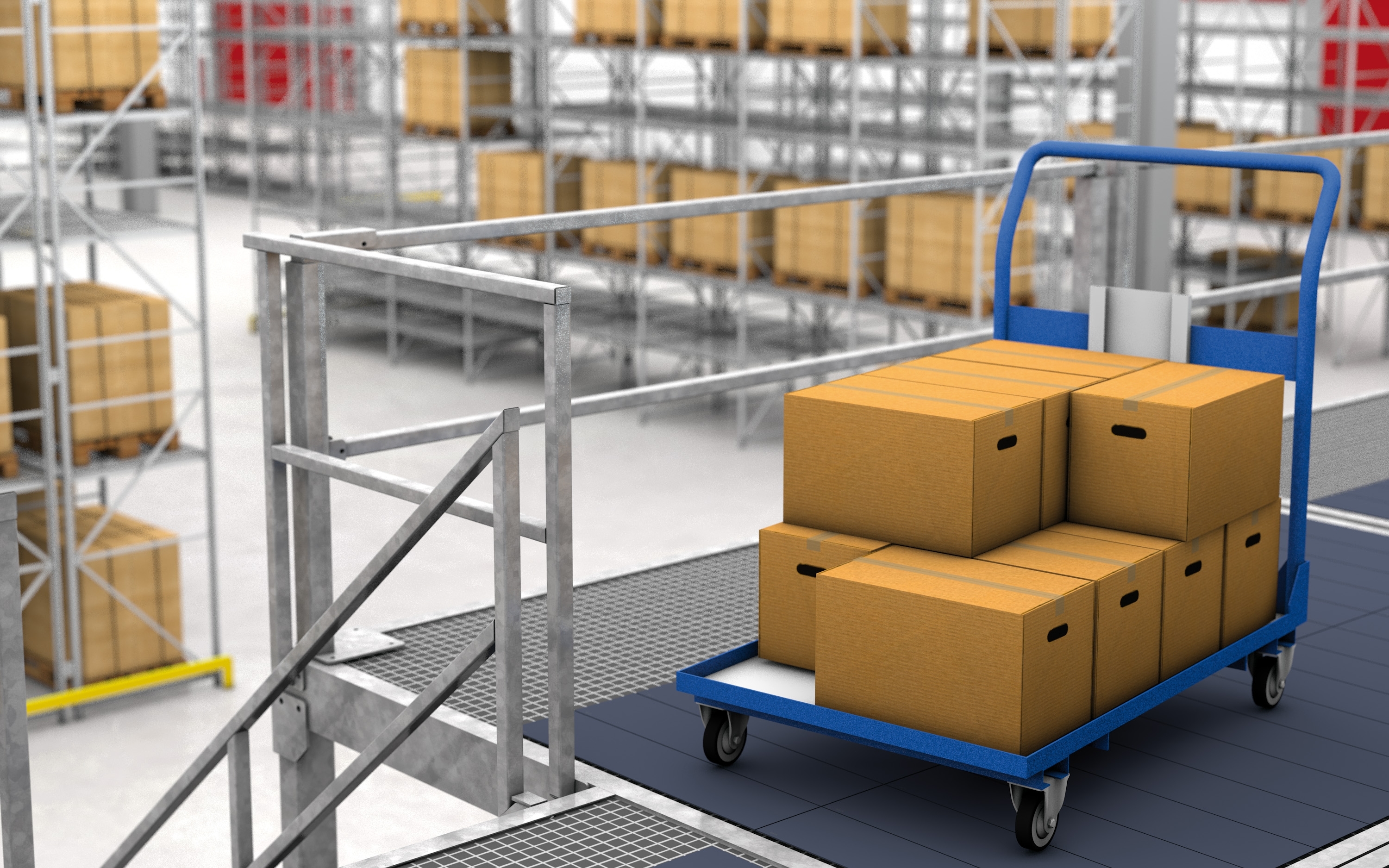 Gitterrostauflage Kunststoff 800x200 mm Schiefergrau 10 Stueck - MEA Floor-26-MATTEGENOPPT.0