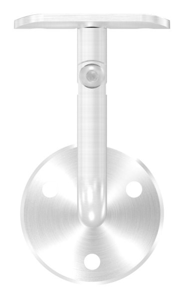 Handlaufhalter mit Gelenk und Halteplatte fuer Ø 42-4 mm V2A-11-2032.4