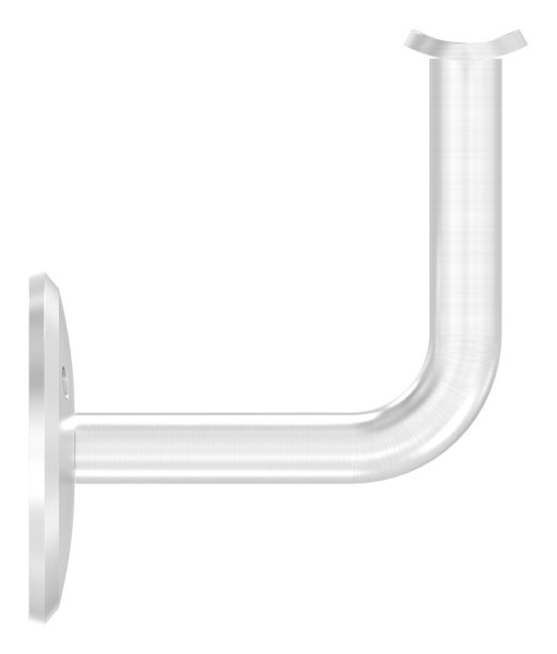 Handlaufhalter V2A fuer Rohr 42-4 mm- Ronde Ø 70 mm- Wandabstand 84 mm- verschraubt-11-2037.4