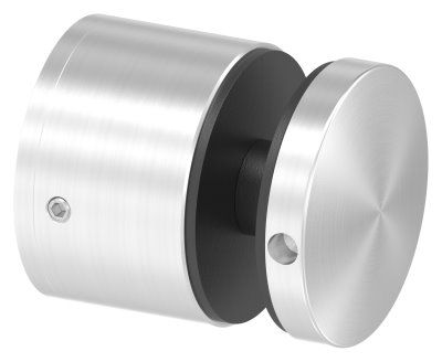 Glaspunkthalter Ø 52 mm- V2A- verstellbarer Wandabstand- Anschluss- Flach mit AbP-88-1160250.240