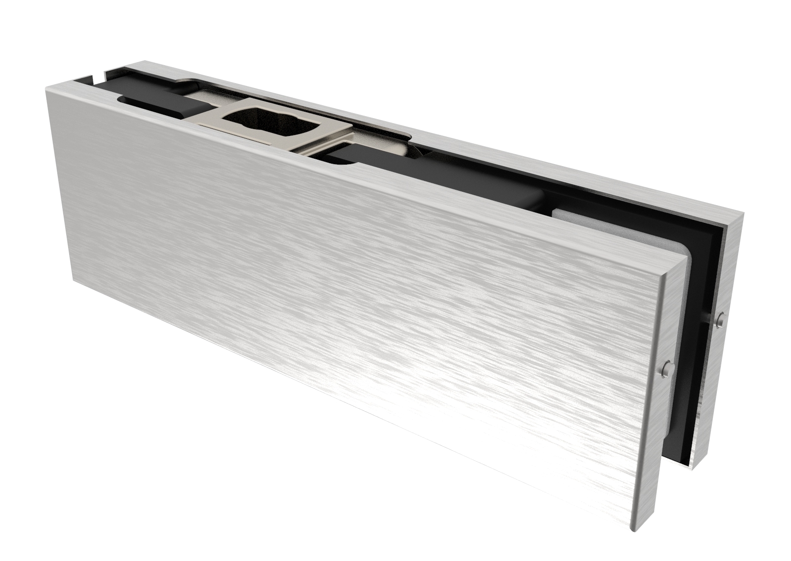 Glastuerscharnier unten Edelstahl AISI 304 fuer 10-12mm Glas mit Zentrierung-89-11GS304ZP800S-A.4