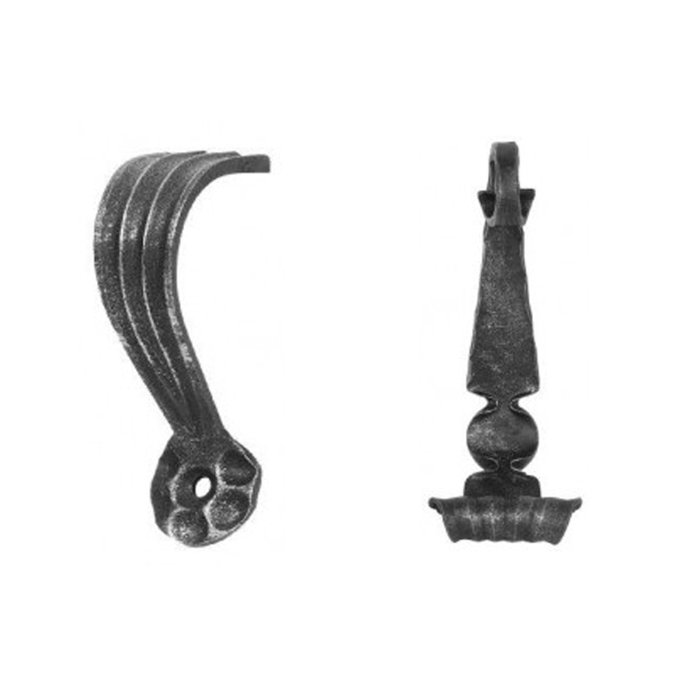 Decorative feet and brackets