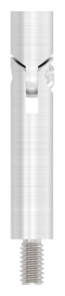 Edelstahl Gelenkstift Ø 14 x 76 mm - verstellbar - Aussen - und Innengewinde -V4A-11-2182.1
