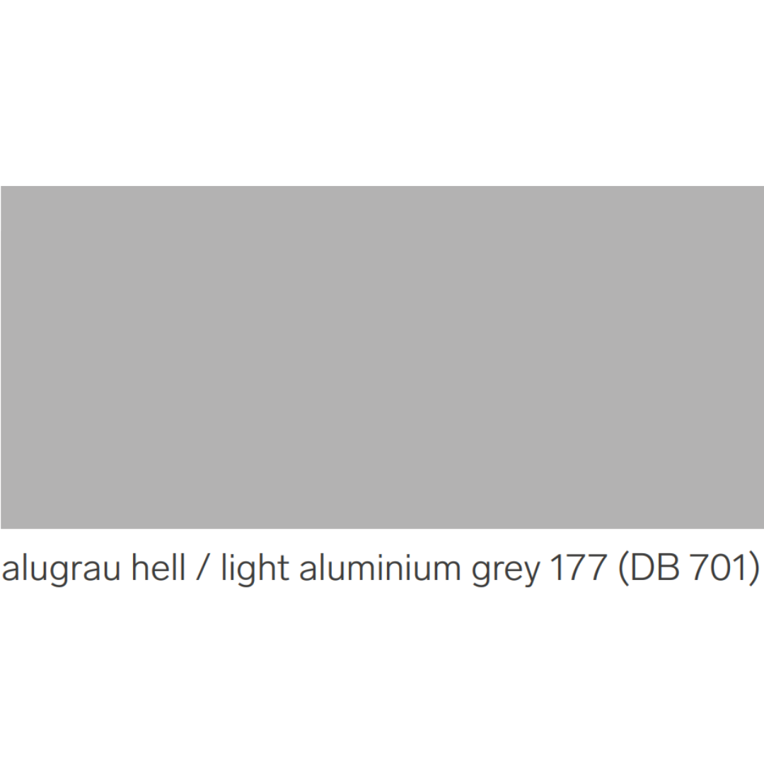 SCHUPPENPANZER-P Dickschicht 0732 alugrau-hell 177 DB 701 750 ml fuer Zaeune und STAHL-67-1060.8