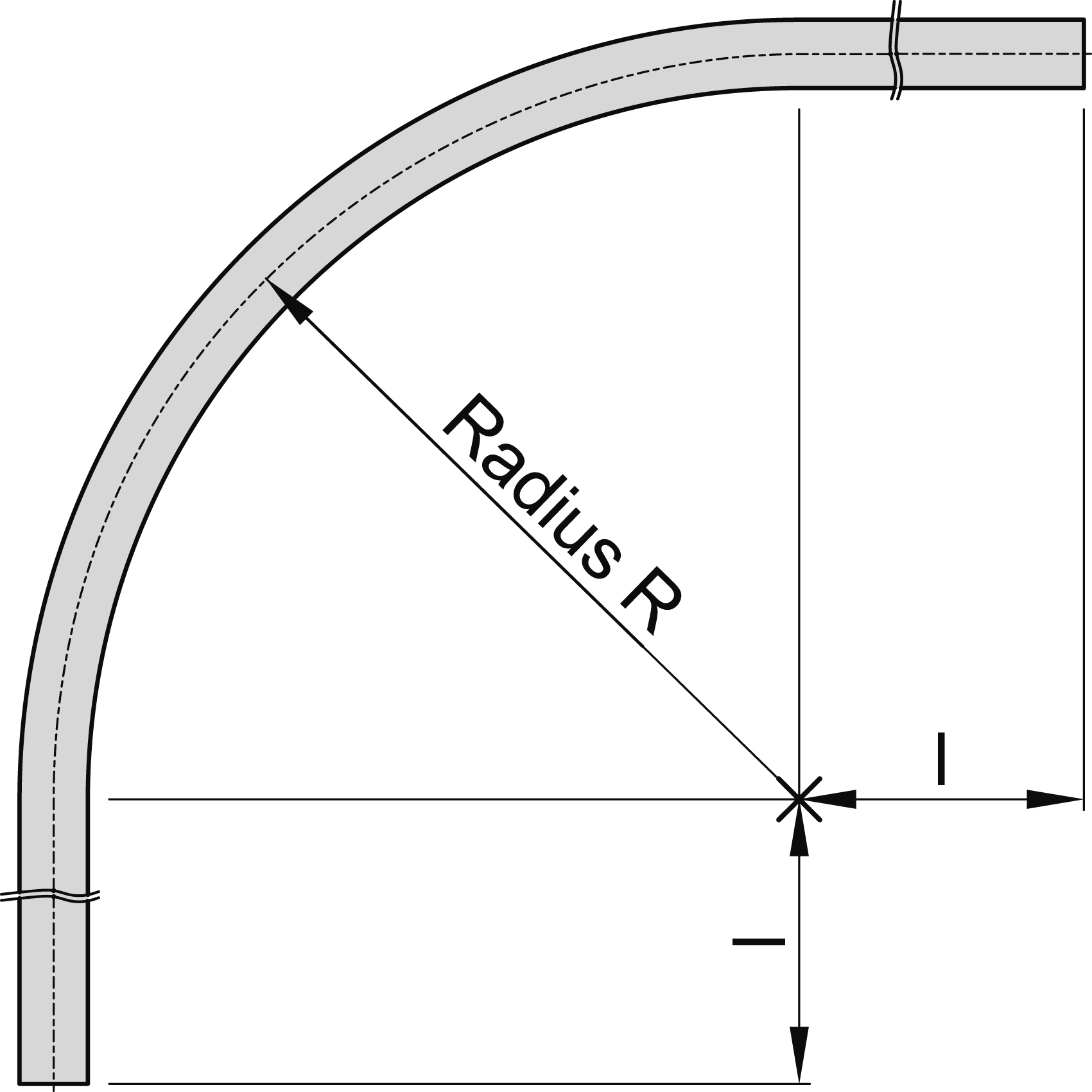 Laufrohrbogen Schiebetor MEA Gr- 3 verzinkt 90 Grad 10337045-60-0208.7