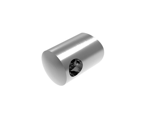 Querstabhalter V2A Edelstahl Ø 22 mm – Anschluss 33-7 mm fuer Rundstaebe 10 mm-11-1015-A.4