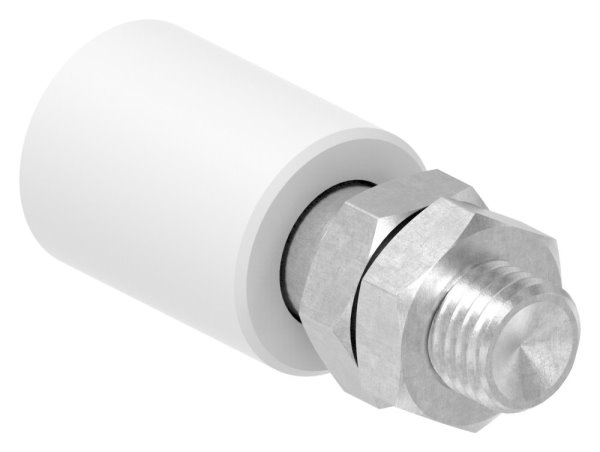 Fuehrungsrolle Nylon Edelstahl V2A Ø 30 x 40 mm Gewinde M16-88-11230-30.VA