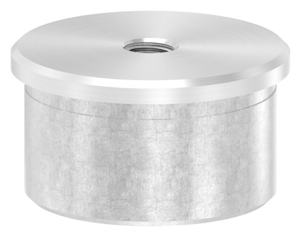 Rohrabschlussstopfen zum Kleben mit M8 fuer 42-4x2-0mm- V2A-11-3688.4