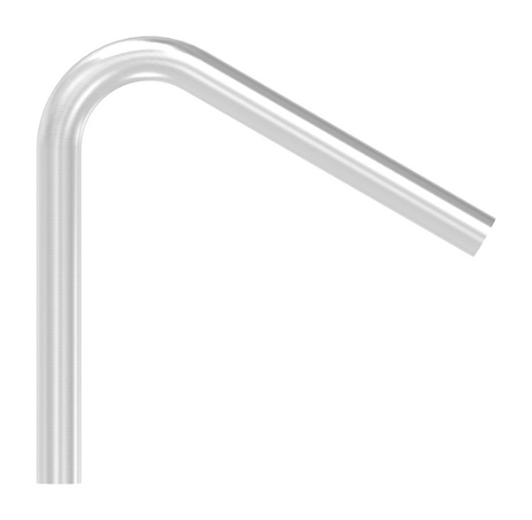 Bogen 120° zum Schweissen aus Rundrohr- Ø 26-9x2-0 mm V2A-11-3776.4