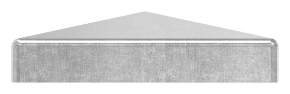 Pfeilerbedecker - fuer Quadratrohr - Masse- 40x40 mm - Stahl S235JR- roh-30-2451.8