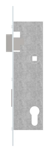 Rohrrahmenschloss verzinkt- Abstand 92 mm- Dornmass 40 mm-11-3925.7