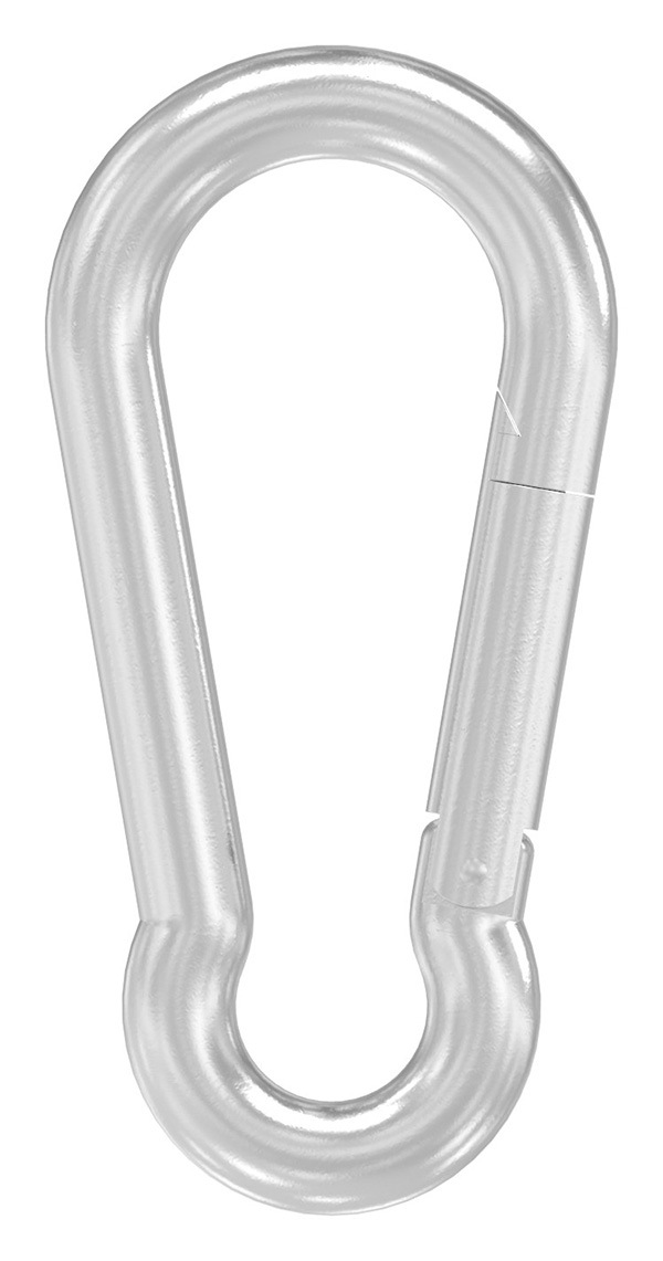 Karabinerhaken - Masse- 50x5 mm - 82x8 mm - V4A-11.2945