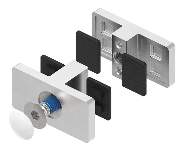 Glasausrichter - fuer Glas- 20-76-21-52 mm - V4A-12-4037.1
