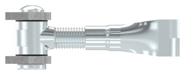 Torband M22 verstellbar zum einmauern Stahl -roh- S235JR-30-3520.8