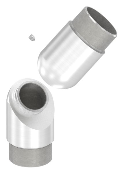 Gelenkstueck V2A fuer Rohr Ø 42-4 x 2-0 mm mit Madenschraube-88-1156256-320.42