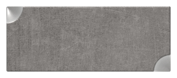 Flacheisen 30x12 mm Kanten gehaemmert 3000mm Schmiedeeisen Antik-30-1481.8