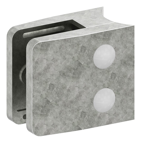 Glasklemme 52x52x32-5 mm AbZ fuer Anschluss Ø 42-4 mm Zink-10-3142ABZ.3