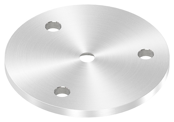 Ankerplatte Ø 70 x 4 mm mit Zentrierbohrung- Ø 6-5 mm V2A-11-2208.4