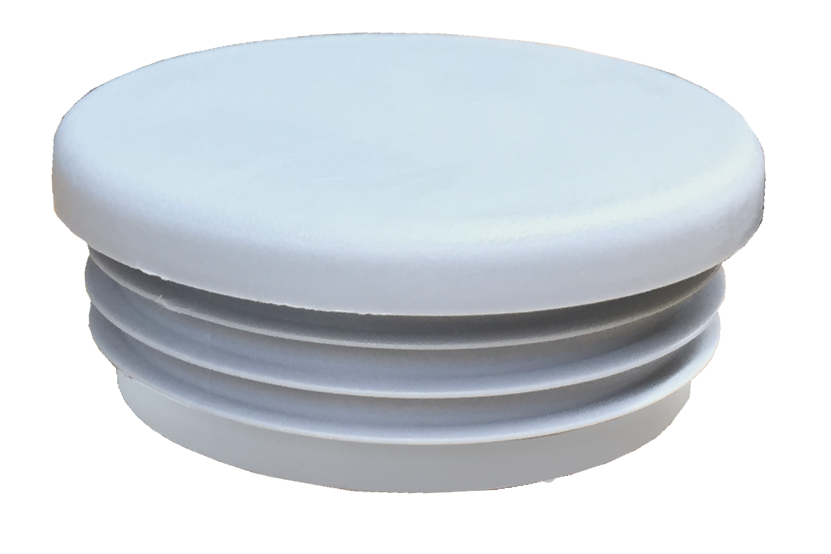 Rohrverbinder - Kunststoffstopfen hellgrau - 133D48-K - 48-3 x 3 mm - 1 1-2-133D48-K