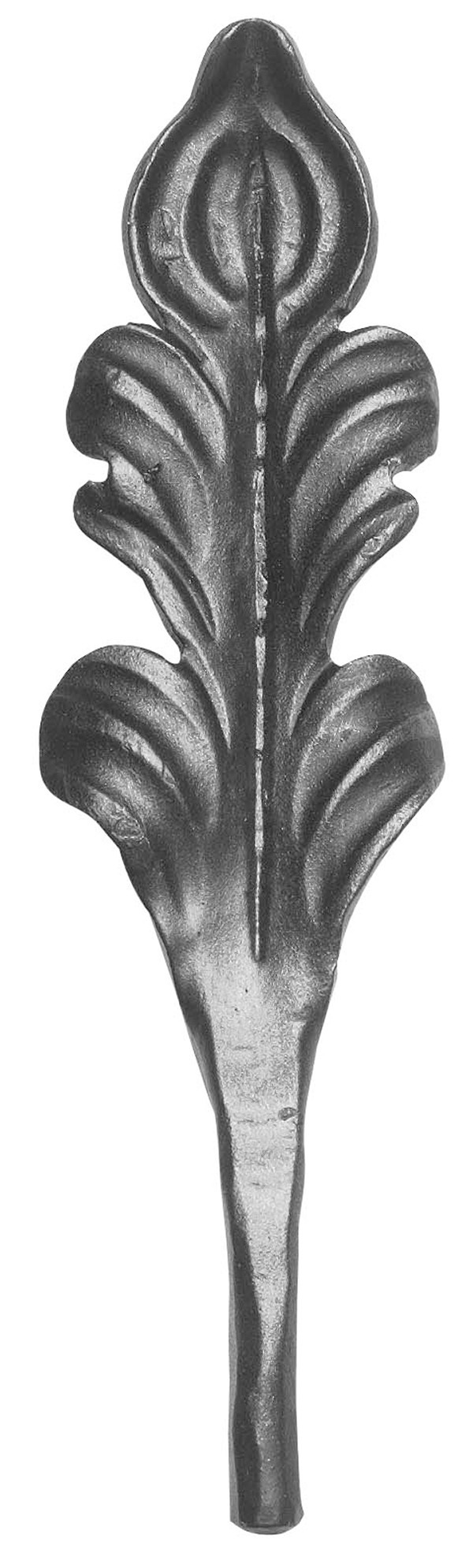 Laendliches Barock - Masse- 65x225 mm - Stahl S235JR- roh-30-1855.8