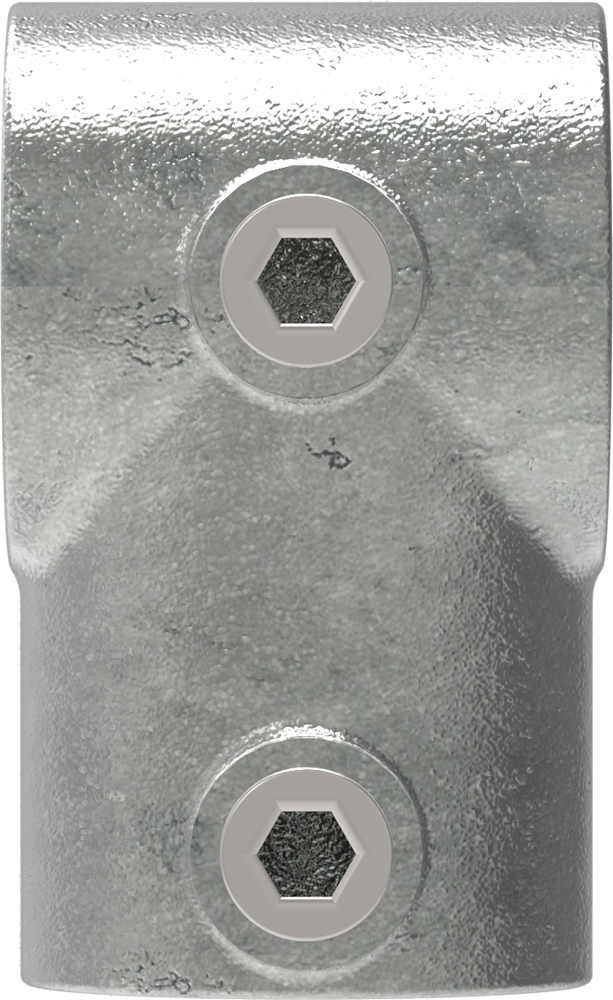 Rohrverbinder - T-Stueck kurz - 101C42 - 42-4 mm - 1 1-4- - Feuerverzinkt u. Elektrogalvanisiert-101C42