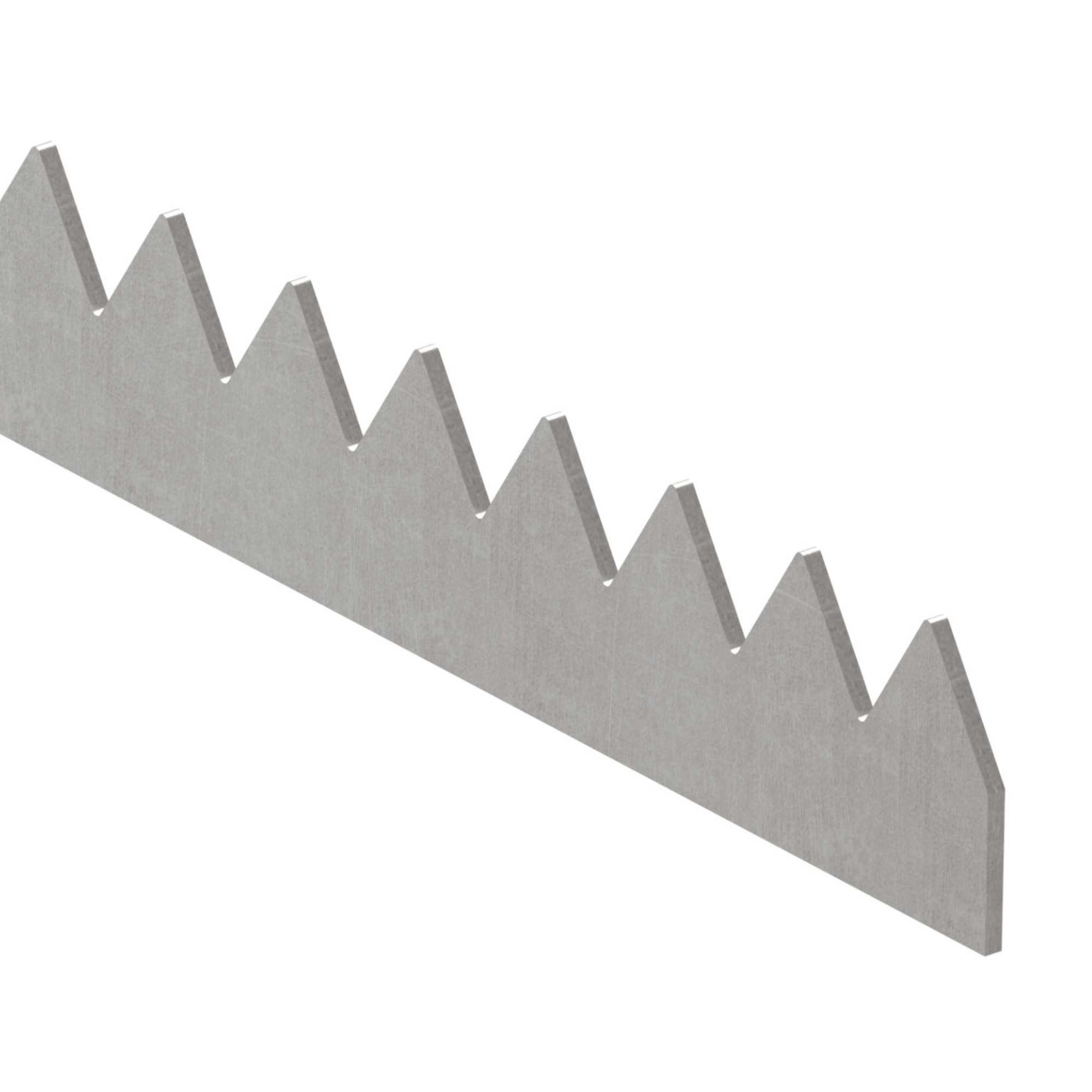serrated strips