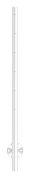 Gelaenderpfosten seitliche Montage fuer 6 Querstabhalter M6 Laenge- 1190 mm V2A-14-0022.4
