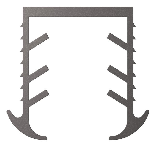 Keildichtung Glas 16-76 – 17-52mm- fuer Nut 27 x 30mm- Laenge 3m- EPDM-88-1160366-GU.3M