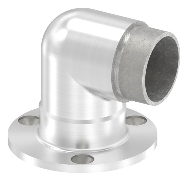 Wandhalter 90° kurz fuer Rundrohr Ø 42-4x2-0 mm - V2A-11-3683.4