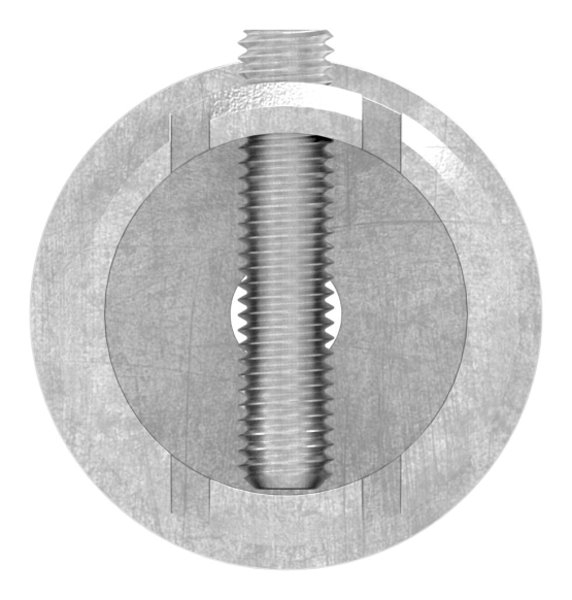 Anschlussstueck 90° fuer Rundrohr Ø 42-4x2-0 mm V2A-11-3665.4