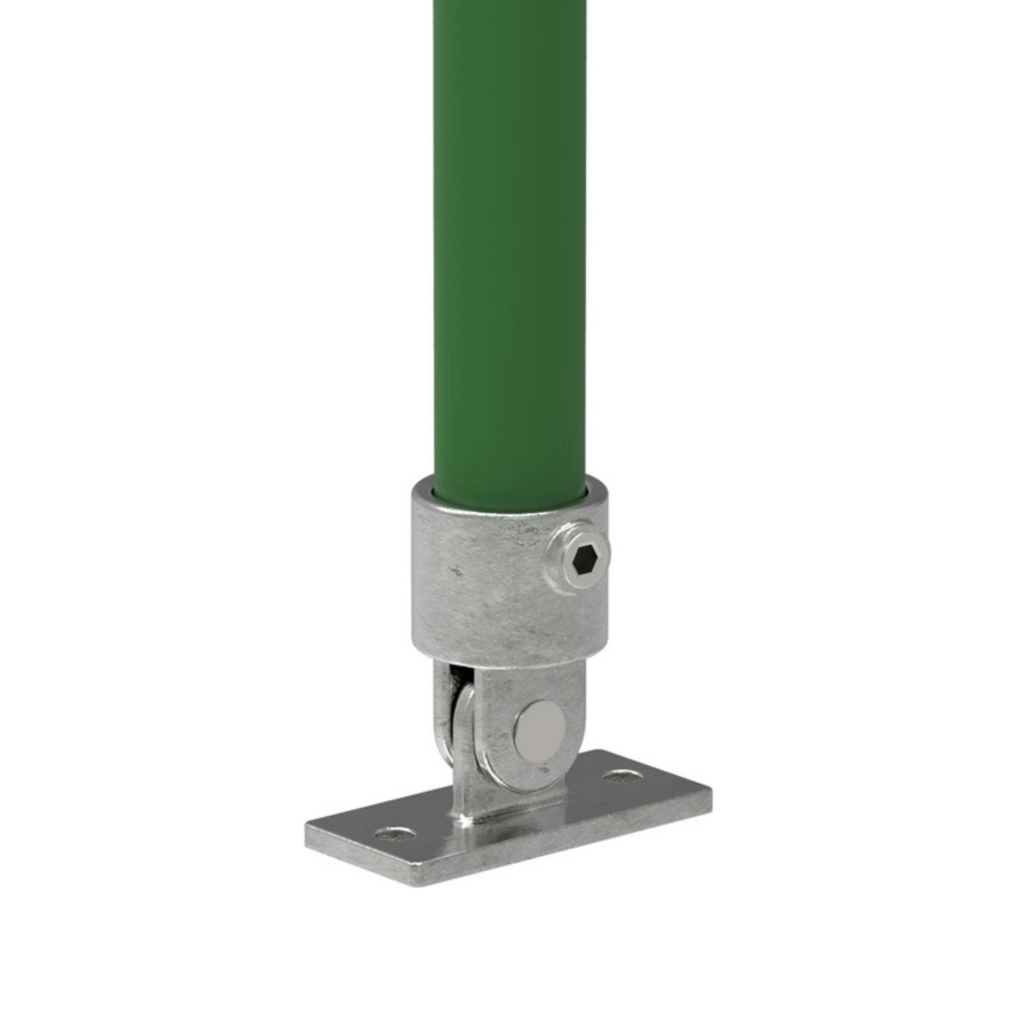 Rohrverbinder - Gelenkfuss - 169C42 - 42-4 mm - 1 1-4- - Feuerverzinkt u. Elektrogalvanisiert-169C42