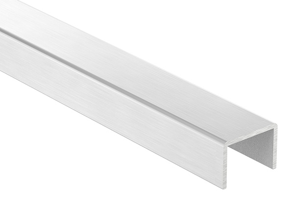 U-Profil - Masse- 28x20x2 mm - Laenge- 6000 mm - Aluminium elox- E4-EV1-12-4003.6