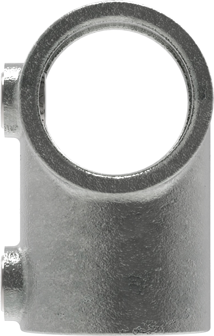 Rohrverbinder T-Stueck kurz Ø 48-3 mm -1 1-2- - Temperguss verzinkt - 101D48-101D48