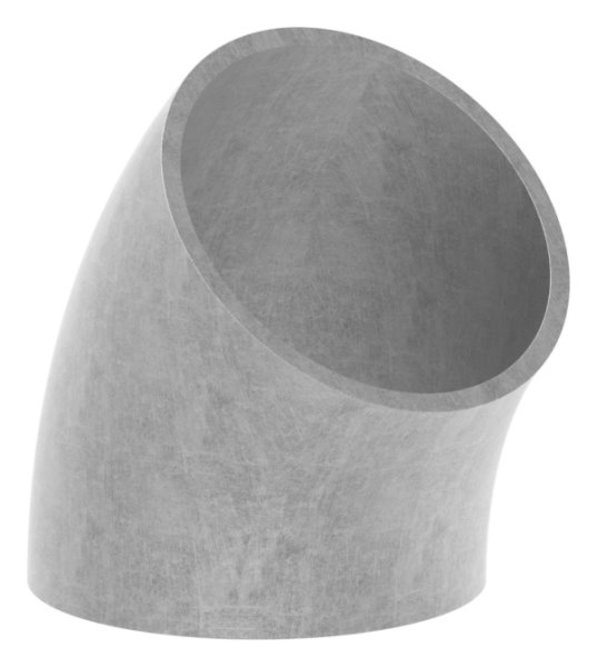 Rohrbogen 45° Stahl roh - 60-3 x 2-9 mm -2- - Bauart 3-88-1155183.ST