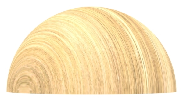 Endstueck fuer Holzhandlauf Eiche Ø 42-4mm-88-11H-EI42.EH