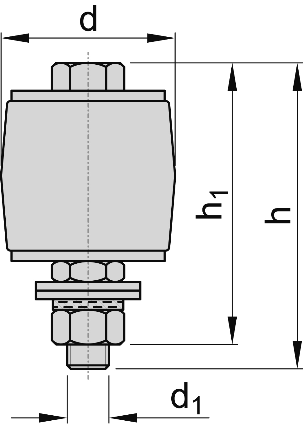 Aussenfuehrungsrolle Lose Groesse 50 MEA 10334010-60-0008.10