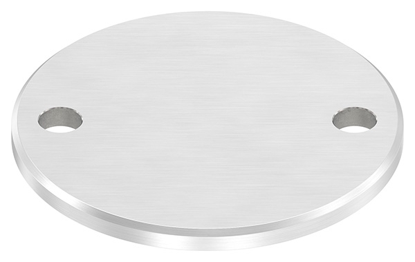 Ankerplatte Masse- 100x6 mm Laengsschliff - Fase V2A-11-2280.4