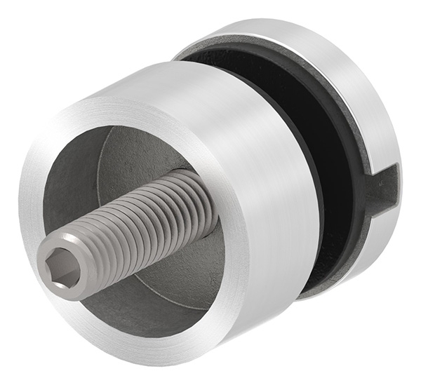 Glaspunkthalter Edelstahl V2A Ø 30 mm flach – Punkthalter-10-5000.4