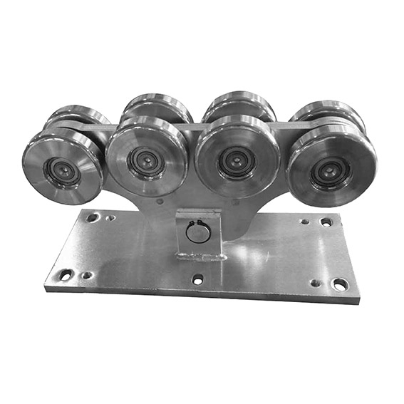 Laufwagen 8-rdrig Stahl verzinkt fr C-Profil 136 x 142 mm-89-11H34B4136X142-A.4