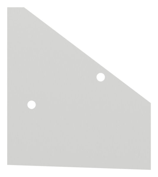 Endkappe rechts fuer eleganza canopy- roh-88-11VDE-EK-RE.ROH