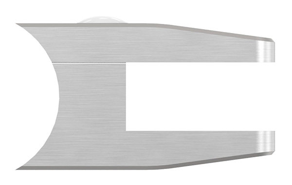 Glasklemme 55x65x37-5 mm AbZ fuer Anschluss Ø 42-4 mm V2A-10-3242ABZ.4