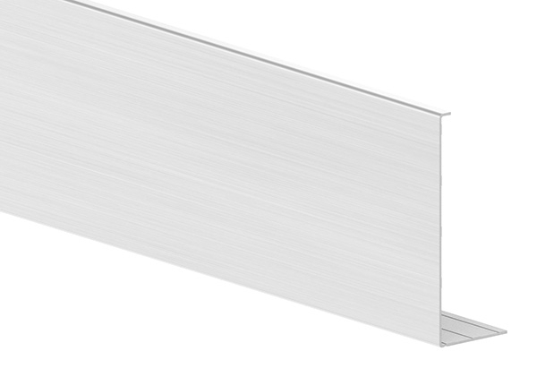 Abdeckung fuer Ganzglasgelaender - KOMPAKT - Laenge- 6000 mm - seitliche Montage - Aluminium-12-2213.7