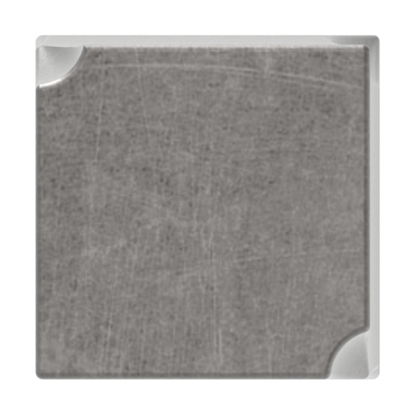 Vierkant gehaemmert - Material- 14x14 mm - Laenge- 3000 mm - Stahl -Roh- S235JR-30-1490.8