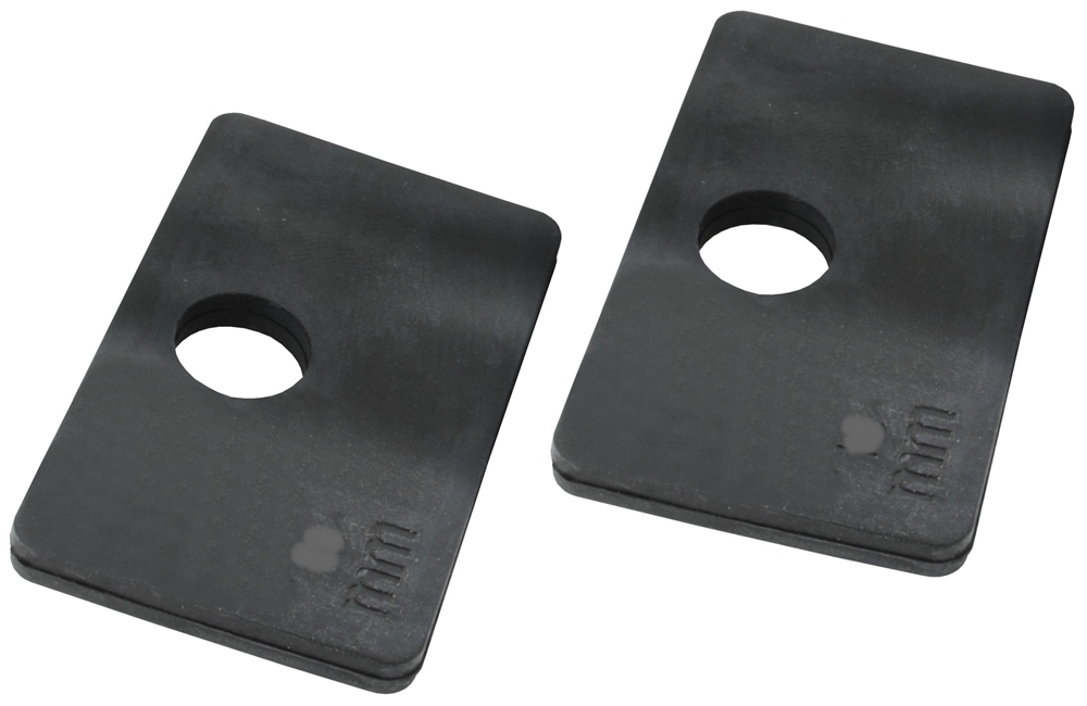 Gummieinlage fuer Glashalter Modell 26- Glasstaerke 12 mm- Schwarz-18-2612-A.0