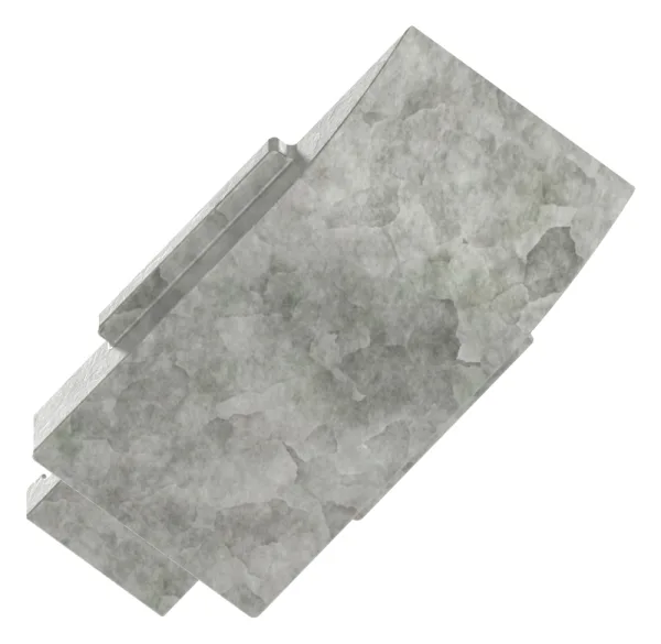 1 Sicherungsboden zu Glasklemme 63x45x30 mm AbZ Zink-10-2414.3